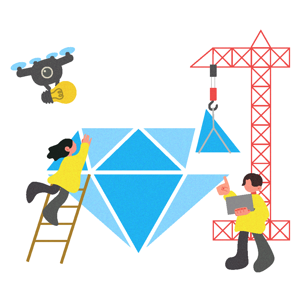 ブランディングのイメージイラスト